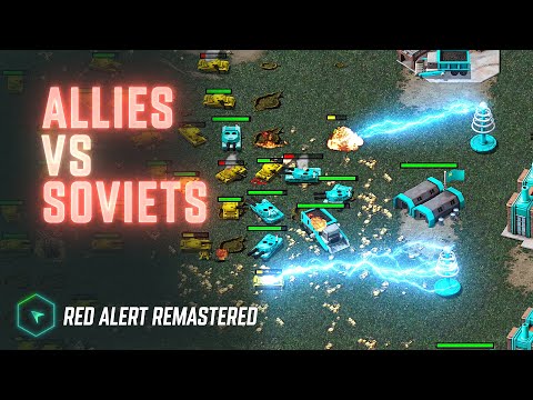 Ronaldo vs Soviets in 3 Games - Red Alert Remastered