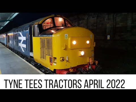 The Tyne Tees Tractors 8th April 2022 | #class37 #trains #RAILTOUR #37s