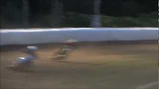 preview picture of video 'Julien CAYRE - grass track 250 cc - manche 2 - La Réole - 30 juin 2012'