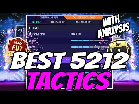 FIFA 21 OVERPOWERED META 5212 CUSTOM TACTICS + PLAYER INSTRUCTIONS | BEST FORMATION | FIFA 21