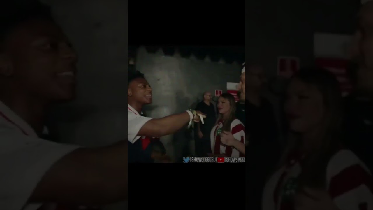 @IShowSpeed KISSING BRAZILIAN GIRL💋💋 #ishowspeed #brazil #gf #mukeshambani #india