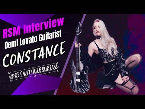Interview RSM avec Constance - Guitariste de Demi Lovato et Claviériste de Till Lindemann