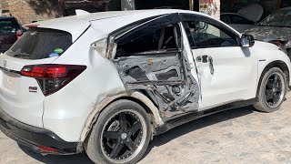 Severe Side Damage Repair | Full Door & Body Restoration Work | Honda Vezel Accident Repair