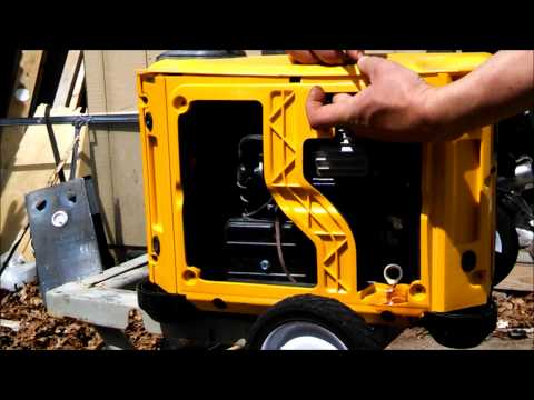 Champion 2000w Inverter Generator Maintenance-How to
