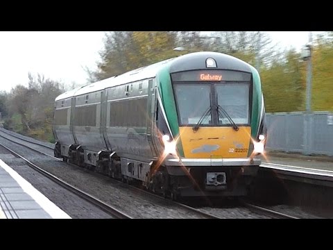 IE 22000 Class Intercity Train number 22207 - Monasterevin, Kildare