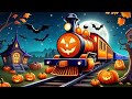 Halloween Train October Happy Halloween Cartoon Train For Kids Kartun