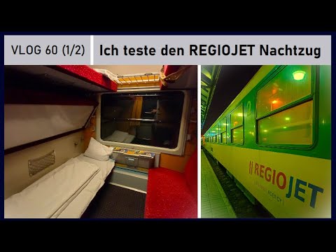 RegioJet - the best night train in Europe? | Vlog #60 (1/2)
