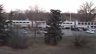 preview picture of video 'Amtrak Empire Builder AM Arrive Depart Minot ND  2007-11-02'