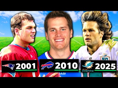 I Played the ENTIRE Career of TOM BRADY!