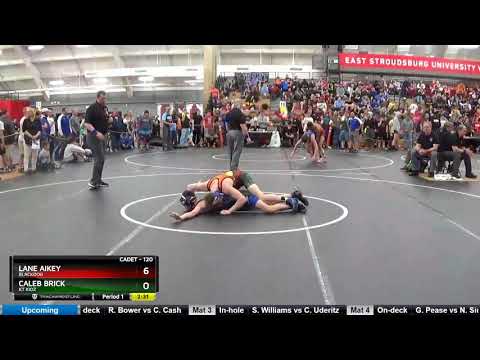 Cadet 120 Lane Aikey Blackdog Vs Caleb Brick KT KIDZ