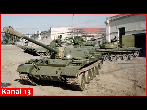 Russian Army uses more old Soviet T-54 tanks to attack Ukrainian troops