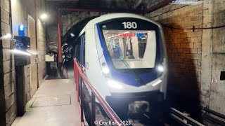 KLAV Tr 80 [ LRT Kelana Jaya ] Bombardier/Alstom Metro 300 at Dang Wangi
