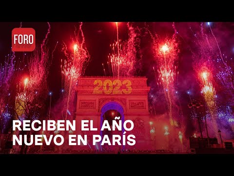 Año Nuevo 2023 se celebra en París - Las Noticias
