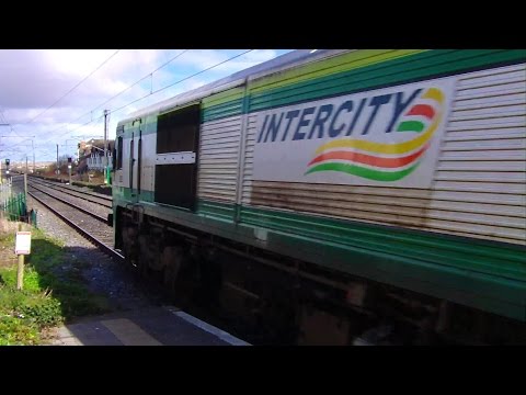 IE 201 Class Locomotive + Enterprise Train - Malahide Station