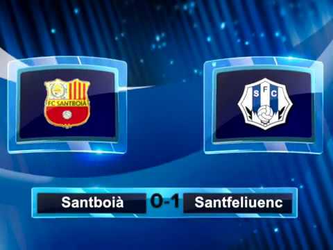 Resumen del Santboià 0-1 Santfeliuenc (2018-19)