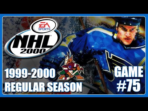 NHL 2000 #75 OF 82 - PHOENIX COYOTES - 1999-2000 REGULAR SEASON