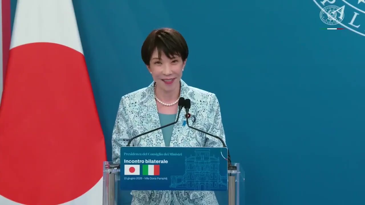 LA PREMIER TAKAICHI SVELA LA COLLABORAZIONE DEL GIAPPONE NELLA COSTRUZIONE DEL PONTE SULLO STETTO