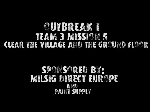 OUTBREAK I RPG Zombie Survival Magfed Paintball Event Team 3 Mission 5