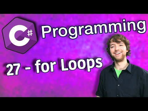 C Programming Tutorial 27 for Loops