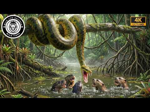 Wilder Amazonas – Die Anaconda, die niemand herausfordert #Tierwelt | Tierdokumentation