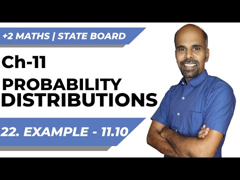 12th | eg. 11.10  | Probability Distributions | Chapter 11 | State Board | ram maths