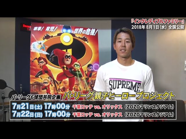 【2018】パ・リーグ6球団の選手が一言声優に挑戦!! マリーンズ編