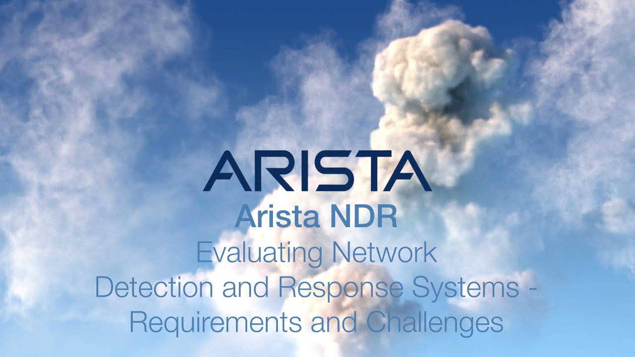 Arista NDR - Evaluating Network Traffic Analysis Systems