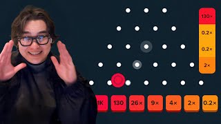 My NEW Strategy on Plinko is INSANE