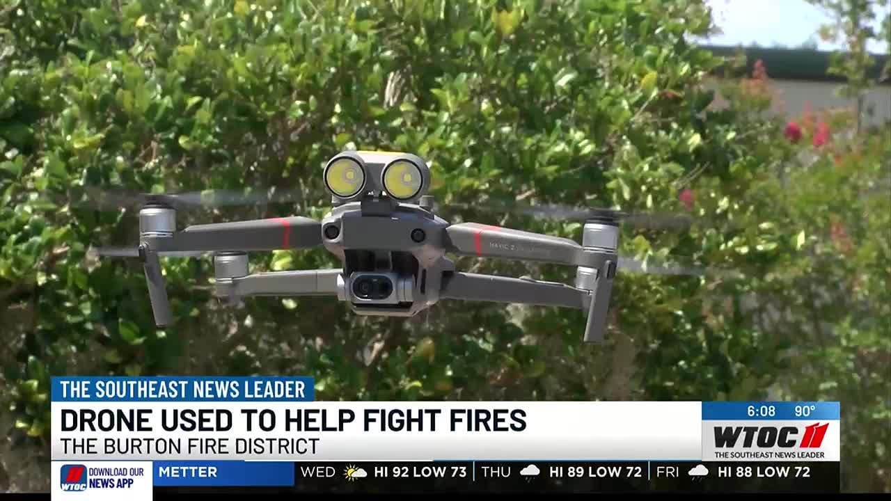 Burton Fire District showcases new drone called the Kraken