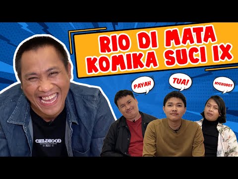 Rio di Mata Komika SUCI IX: Satpam Kocak yang Tua dan Sopan!
