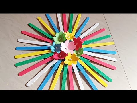 Ice cream stick craft #youtube