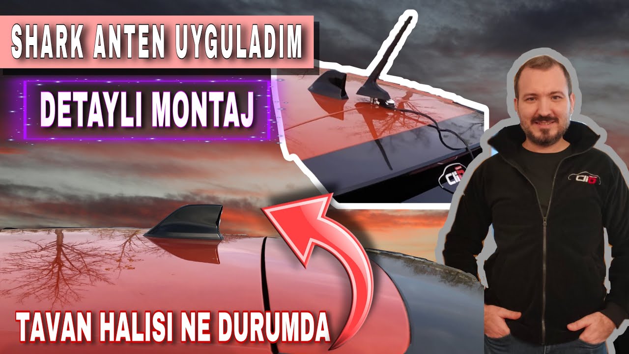Balık Sırtı Anten Taktık! - Clio 5 Nasıl Takılır  2020 Detaylı Video