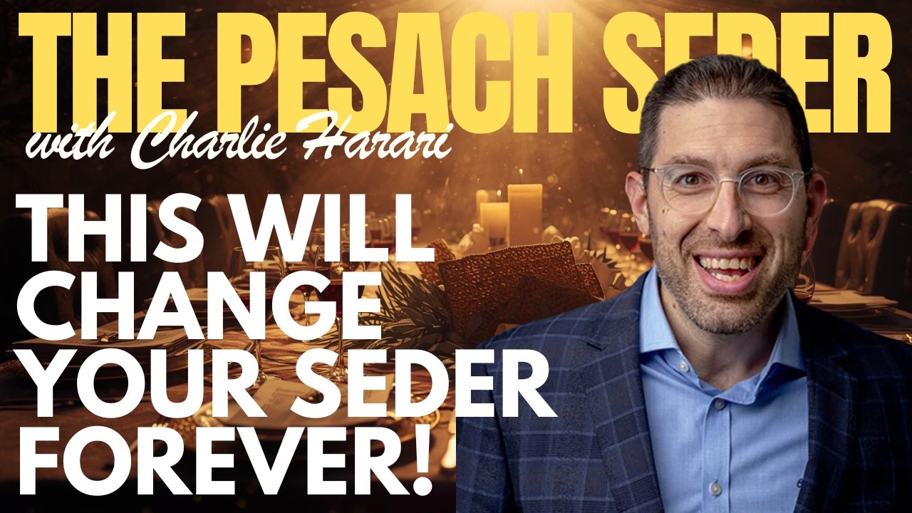 The Seder: Yom Kippur for the Body - Unlocking the Hidden Narrative of the Haggadah | Charlie Harary