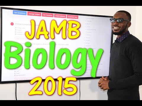 JAMB CBT Biology 2015 Past Questions 1 - 20