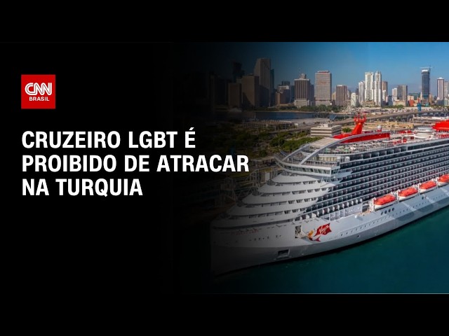 Turquia alega "padrões morais" e impede cruzeiro LGBT de atracar em portos | LIVE CNN