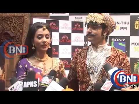 On Location of TV Serial Maharana Pratap Cake Cutting  Ceremony on Copletion of 500 episode