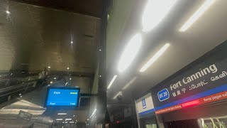 [DTL3e TESTING] MRTravels on the Downtown Line: C951 Trainset 9061 from Chinatown to Fort Canning