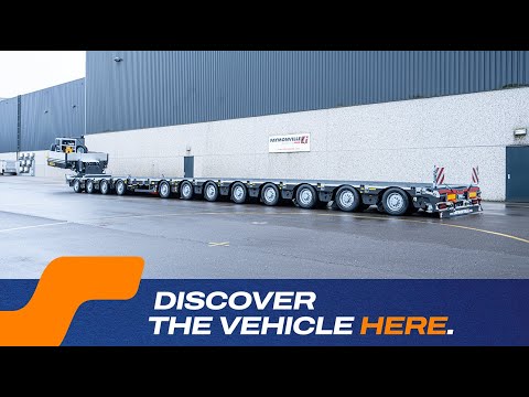 Faymonville - CombiMAX extendable trailer with 12 axles
