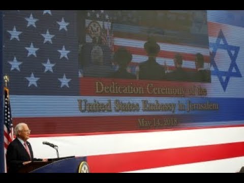 BREAKING Opening Ceremony USA Embassy in Jerusalem Live Stream May 14 2018 News Video