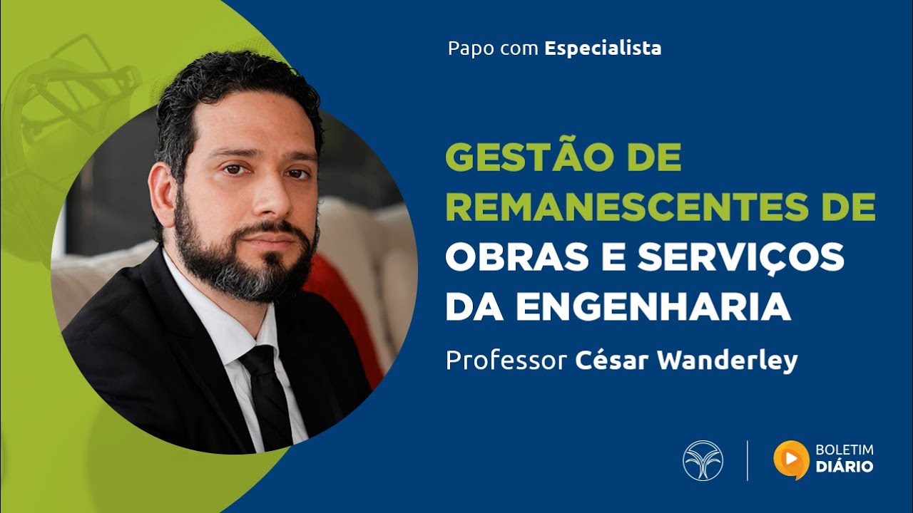 #709 -  Gestão de Remanescentes de Obras e Serviços de Engenharia
