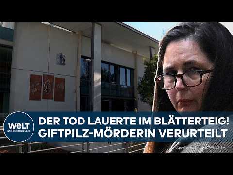 Video Thumbnail: AUSTRALIEN: Giftpilz-Mörderin Erin Patterson verurteilt! – Sie vergiftete ihre Gäste beim Lunch!