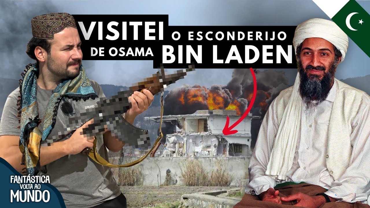 VISITEI O ESCONDERIJO ONDE M@TARAM BIN LADEN ( PAQUISTÃO ) 🇵🇰