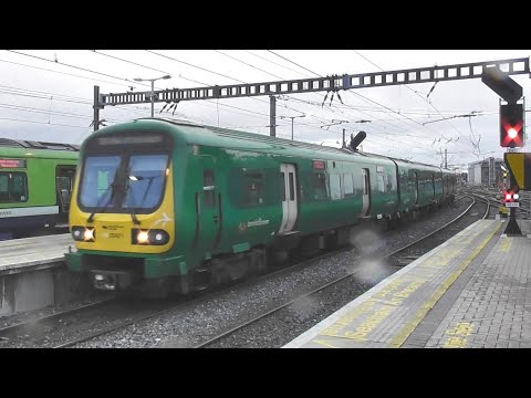 Irish Rail 29000 Class Commuter Trains - Connolly Station, Dublin