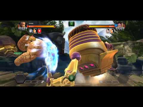The Thing vs Modok • variant chapter 3.3 • Starburst node • Marvel Contest of Champions