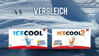 Vergleich von ICECOOL & ICECOOL 2 (AMIGO) / Brettspiele