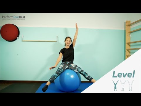 Aufwärmen mit dem Pezziball