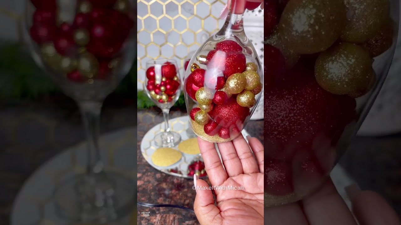 Viral Dollar Tree Christmas DIY #diy #dollartree #christmas # #homedecor #diychristmasdecoration