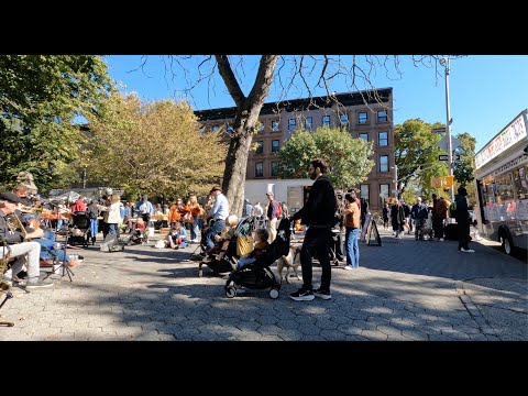 Fort Greene Park Greenmarket in Brooklyn New York