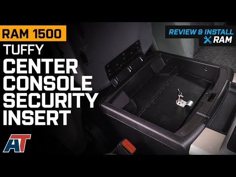 2010-2018 RAM 1500 Tuffy Center Console Security Insert (w/ Fixed Floor Console) Review & Install