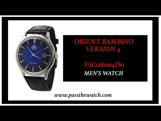 ساعة أورينت بامبينو 4 أوتوماتيكية رجالية - ‎ TAC08...